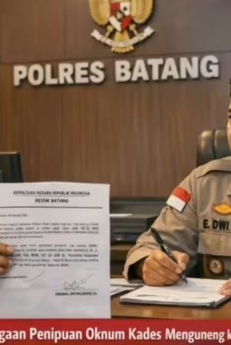 Diduga Lakukan Penipuan, Oknum Kepala Desa Dilaporkan Warga ke Polres Batang