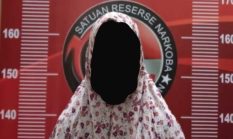 UNGKAP KASUS NARKOBA JENIS SABU 37 GRAM, SATRESNARKOBA POLRES BANYUASIN AMANKAN SEORANG IRT