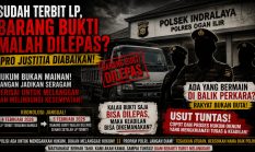 Diduga Abaikan Prinsip Pro Justitia, Oknum Polsek Indralaya Disorot Lepaskan Barang Bukti Usai LP Terbit