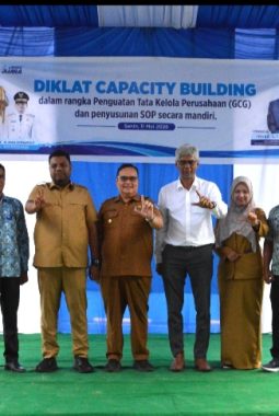 Perumda Tirta Keumuneng Launching Aplikasi My Tirta Keumuneng Gelar Diklat Capacity Building