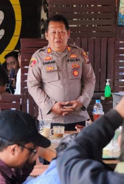Bahas Kehumasan Perkuat Kemitraan, Polres Banggai Gelar Coffee Morning Bersama Jurnalis