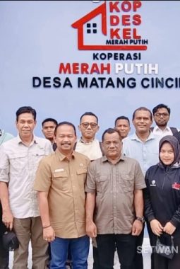 Presiden RI Resmikan Operasionalisasi KDKMP Virtual, Ketua DPRK Aceh Tamiang Hadiri Via Daring
