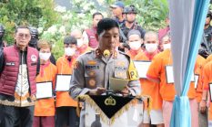 Polda Sumsel Musnahkan Barang Bukti Narkotika Senilai Rp21,79 Miliar, 370 Ribu Jiwa Terselamatkan